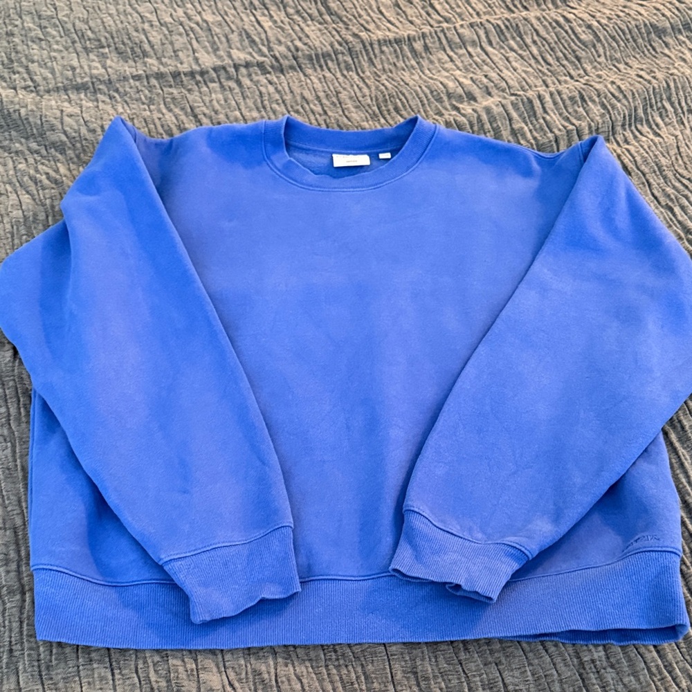 Aritzia Perfect fit Blue Sweatshirt